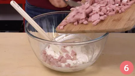 Sbriciolata salata con mortadella - P6