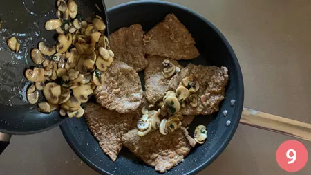 Scaloppine ai funghi - Passaggio 9