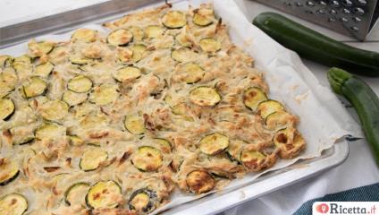 Scarpaccia, la ricetta toscana a base di zucchine