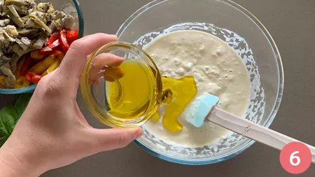 Schiacciata alle verdure - p6