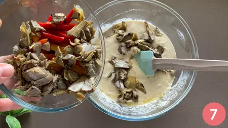 Schiacciata alle verdure - p7