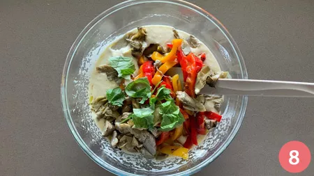 Schiacciata alle verdure - p8