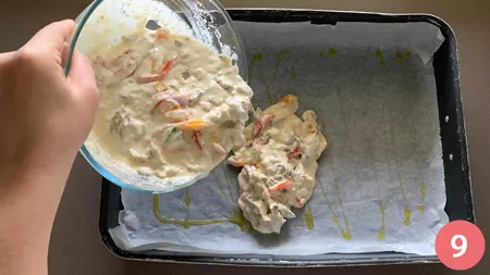 Schiacciata alle verdure - p9