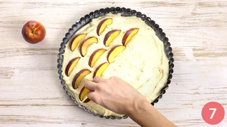 Schiacciata di pesche - Passaggio 7