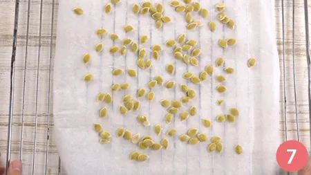 Semi di zucca tostati - Passaggio 7