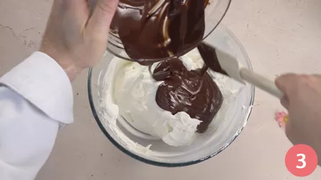 Semifreddo al cioccolato - Passaggio 3