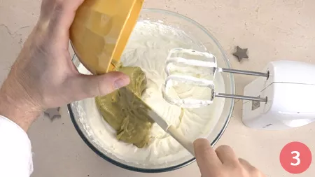 Semifreddo al pistacchio - Passaggio 3