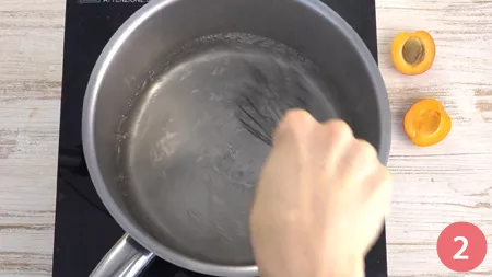 Semifreddo alle albicocche - Passaggio 2