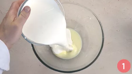 Semifreddo Pan di Stelle - Passaggio 1