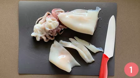 Seppie con piselli - p1