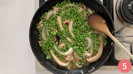 Seppie con piselli - p5