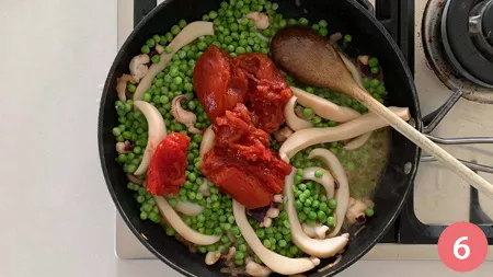 Seppie con piselli - p6