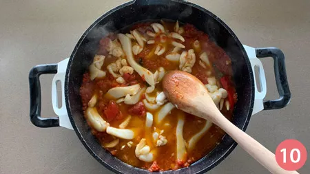 Seppie in umido - Passaggio 10