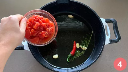 Seppie in umido - Passaggio 4