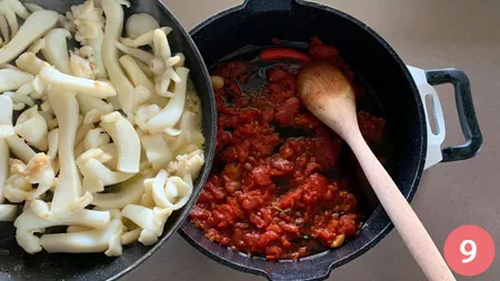 Seppie in umido - Passaggio 9