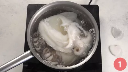 Seppie ripiene - Passaggio 1