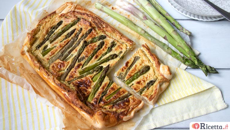 Sfogliata agli asparagi