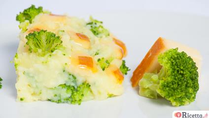 Sformatini di patate e broccoli