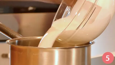 Sformato di parmigiano con crema di spinaci - Passaggio 5