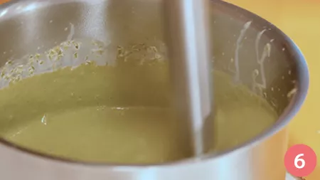 Sformato di parmigiano con crema di spinaci - Passaggio 6