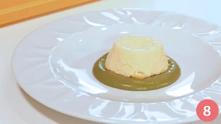 Sformato di parmigiano con crema di spinaci - Passaggio 8