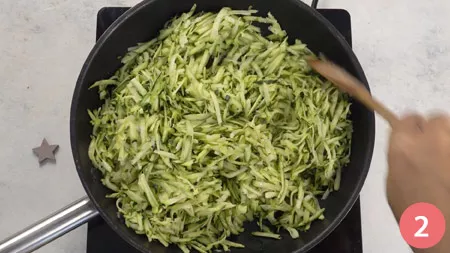Sformato di zucchine - Passaggio 2