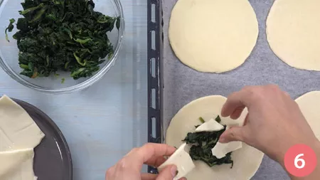 Sofficini spinaci e formaggio - Passo 6