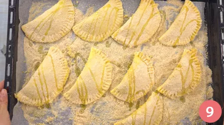 Sofficini spinaci e formaggio - Passo 9