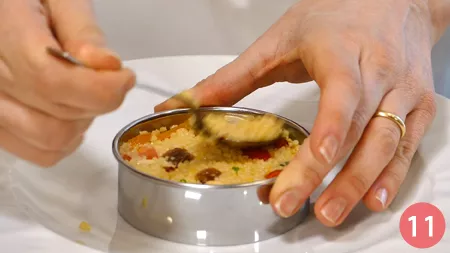 Sole del sud con riduzione di agrumi - Passaggio 11