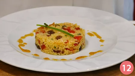 Sole del sud con riduzione di agrumi - Passaggio 12