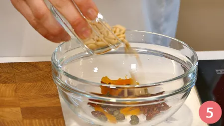 Sole del sud con riduzione di agrumi - Passaggio 5