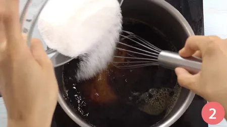 Passaggio 2 - Sorbetto al caffè