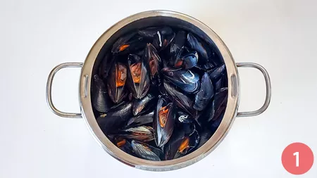 Spaghetti con le cozze - P1