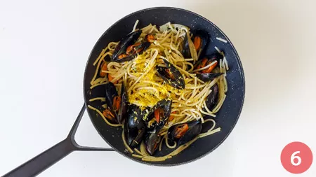 Spaghetti con le cozze - P6