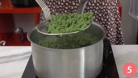 Spätzle agli spinaci - P5
