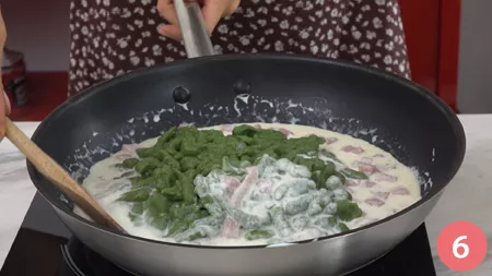 Spätzle agli spinaci - P6