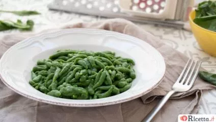 Spätzle agli spinaci