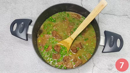 Spezzatino con piselli - P7