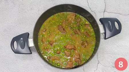 Spezzatino con piselli - P8