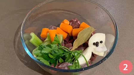 Spezzatino di cinghiale - Passaggio 2