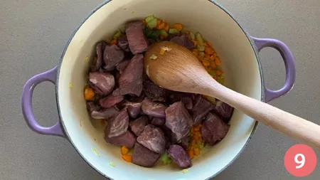 Spezzatino di cinghiale - Passaggio 9