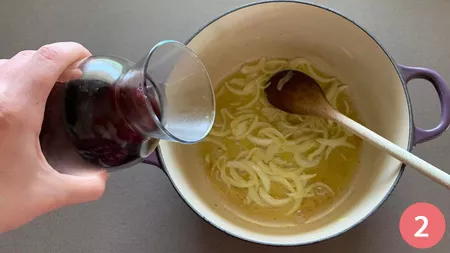 Spezzatino di maiale - Passaggio 2