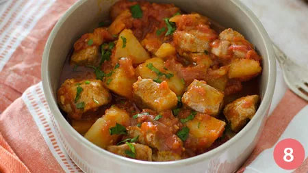 Spezzatino di maiale - Passaggio 8