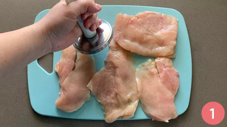 Spiedini di involtini di pollo - p1