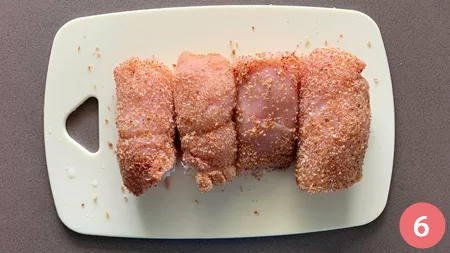Spiedini di involtini di pollo - p6