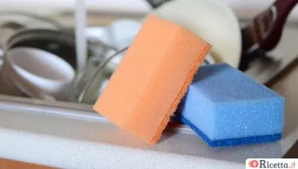 Spugne da cucina: ogni quanto cambiarle?