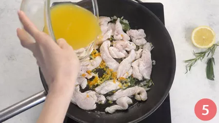 Straccetti di pollo agli agrumi - P5
