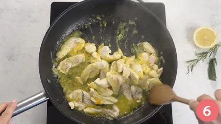 Straccetti di pollo agli agrumi - P6