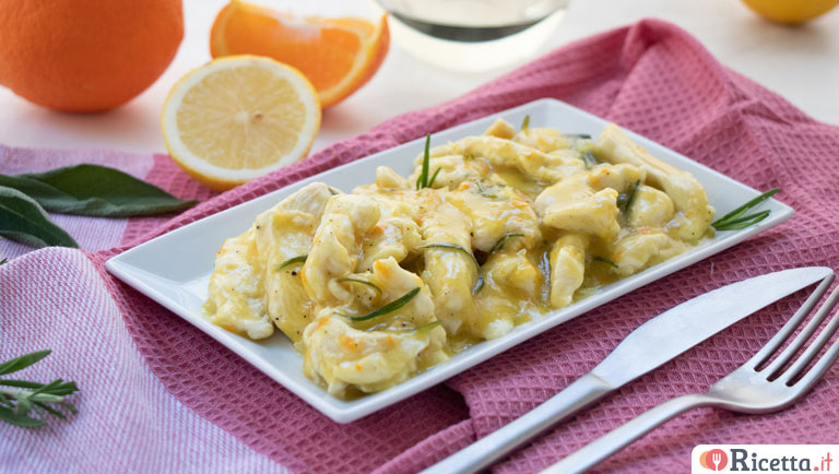 Straccetti di pollo agli agrumi