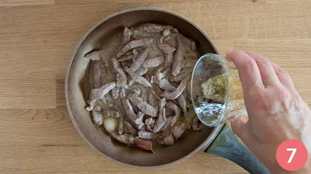 Straccetti di manzo, zucchine e pomodorini - P7